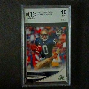 Brady Quinn RC GRADED